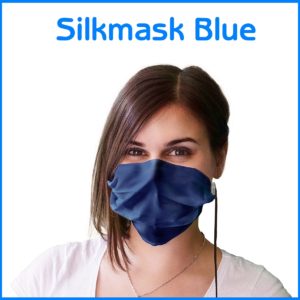 Silkmask blau